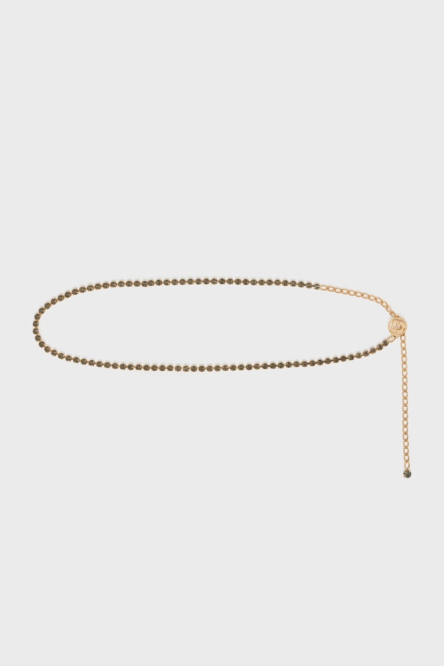 cintura a catena e strass - vicky
