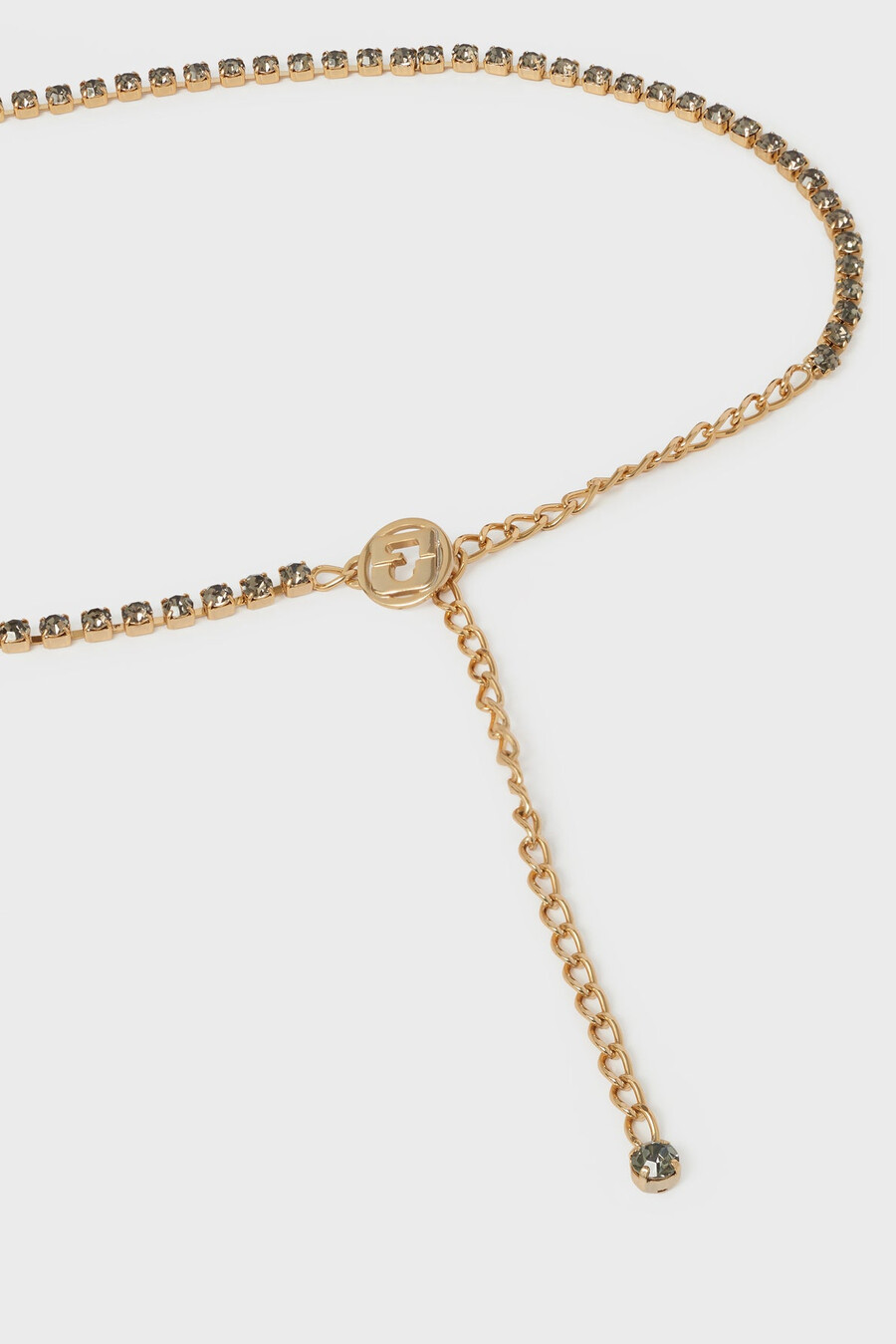 cintura a catena e strass - vicky