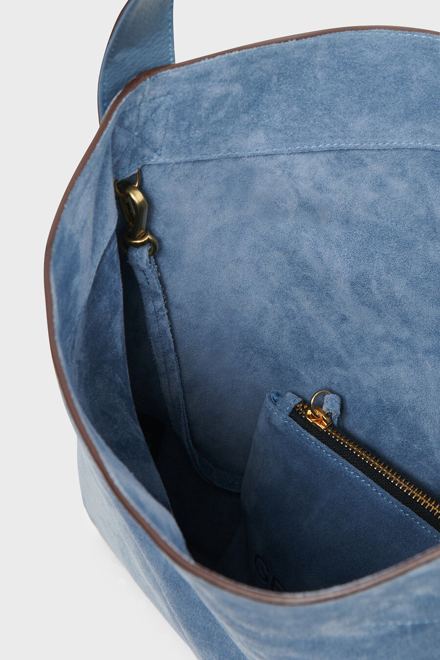 borsa in pelle scamosciata - lady