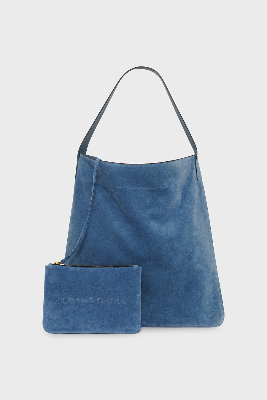 borsa in pelle scamosciata - lady