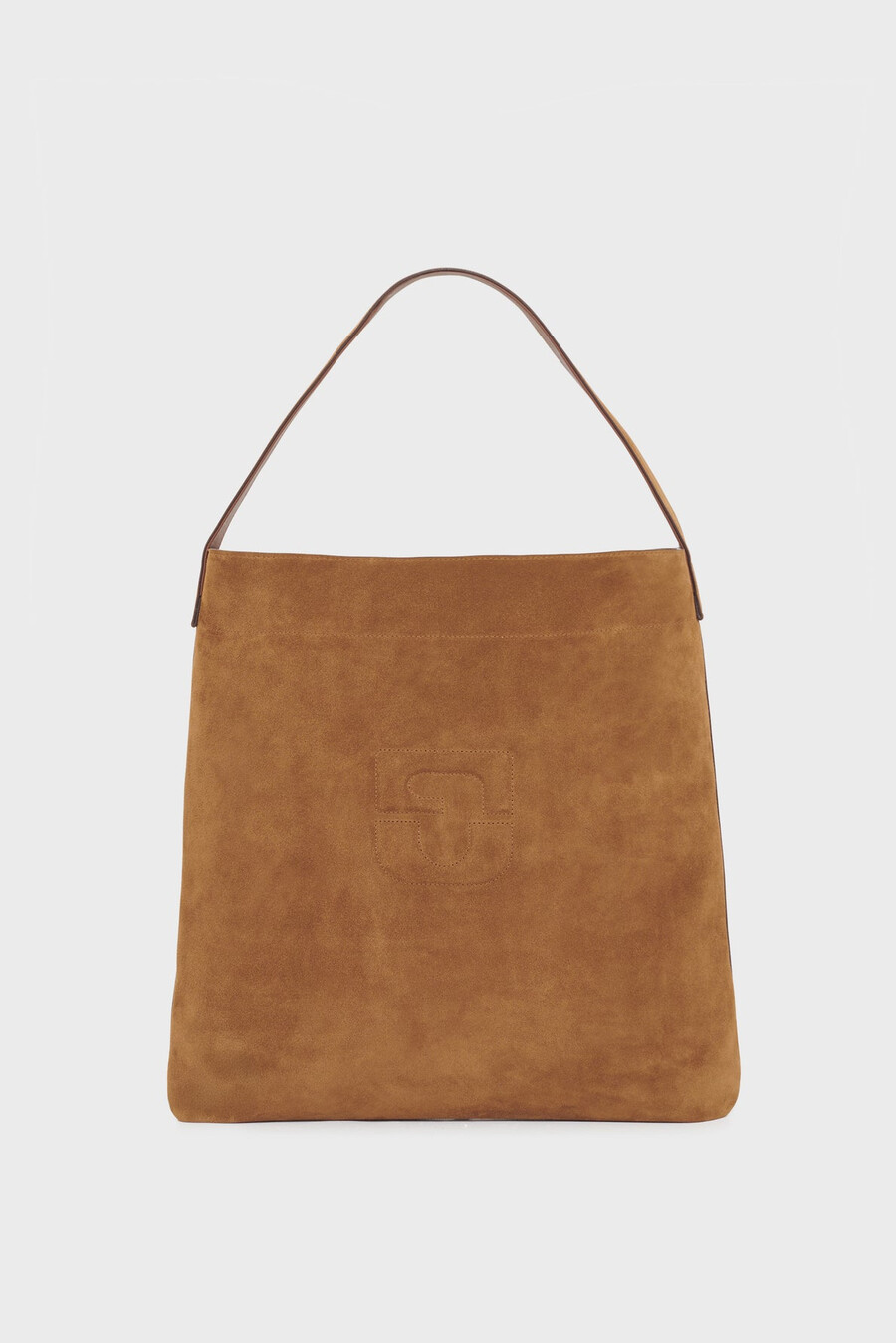 borsa in pelle scamosciata - lady gd