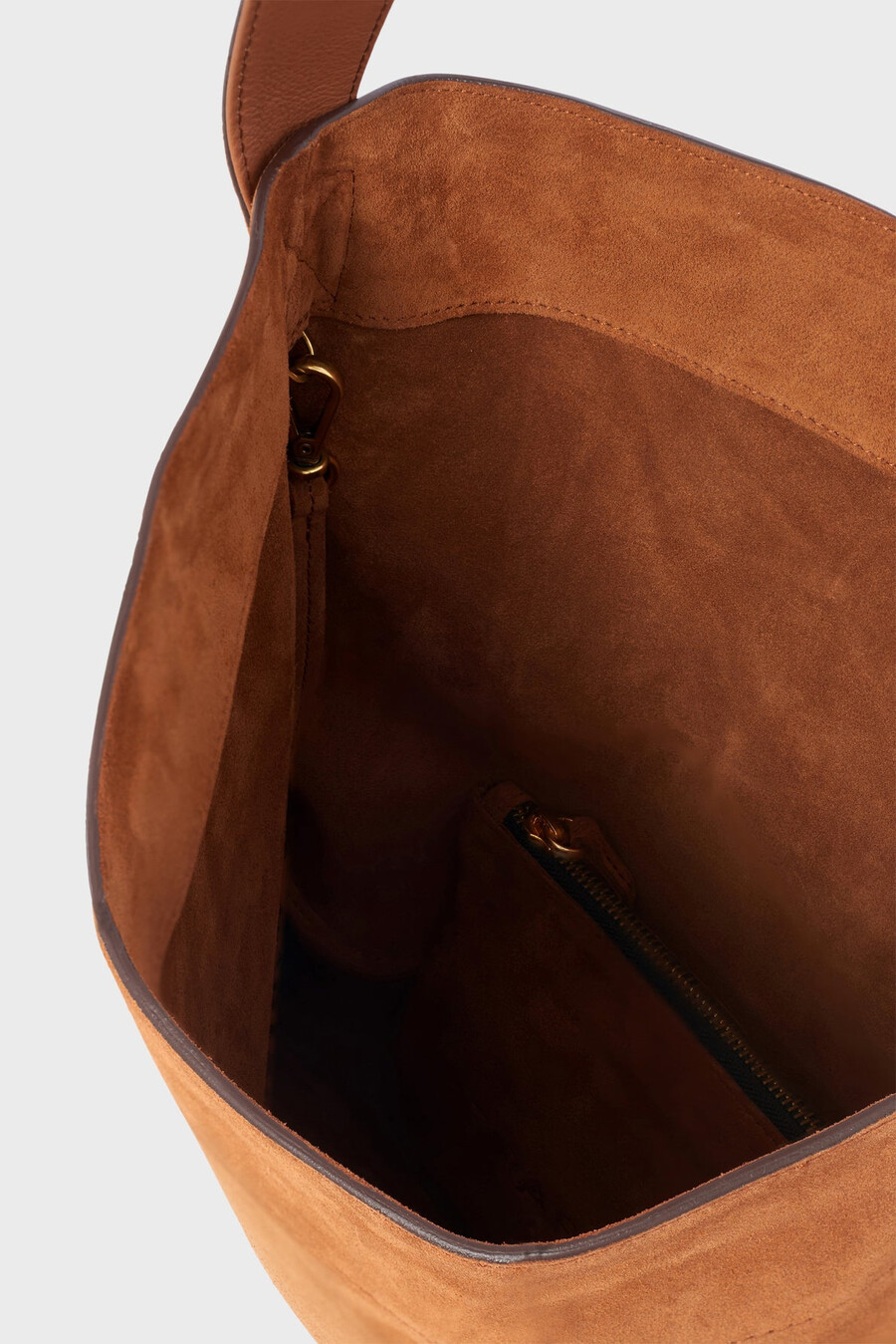 borsa in pelle scamosciata - lady
