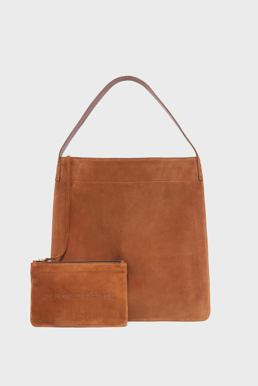 borsa in pelle scamosciata - lady