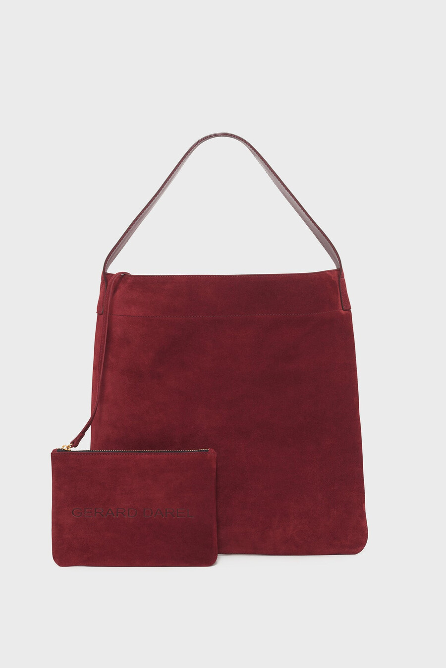 borsa in pelle scamosciata - lady