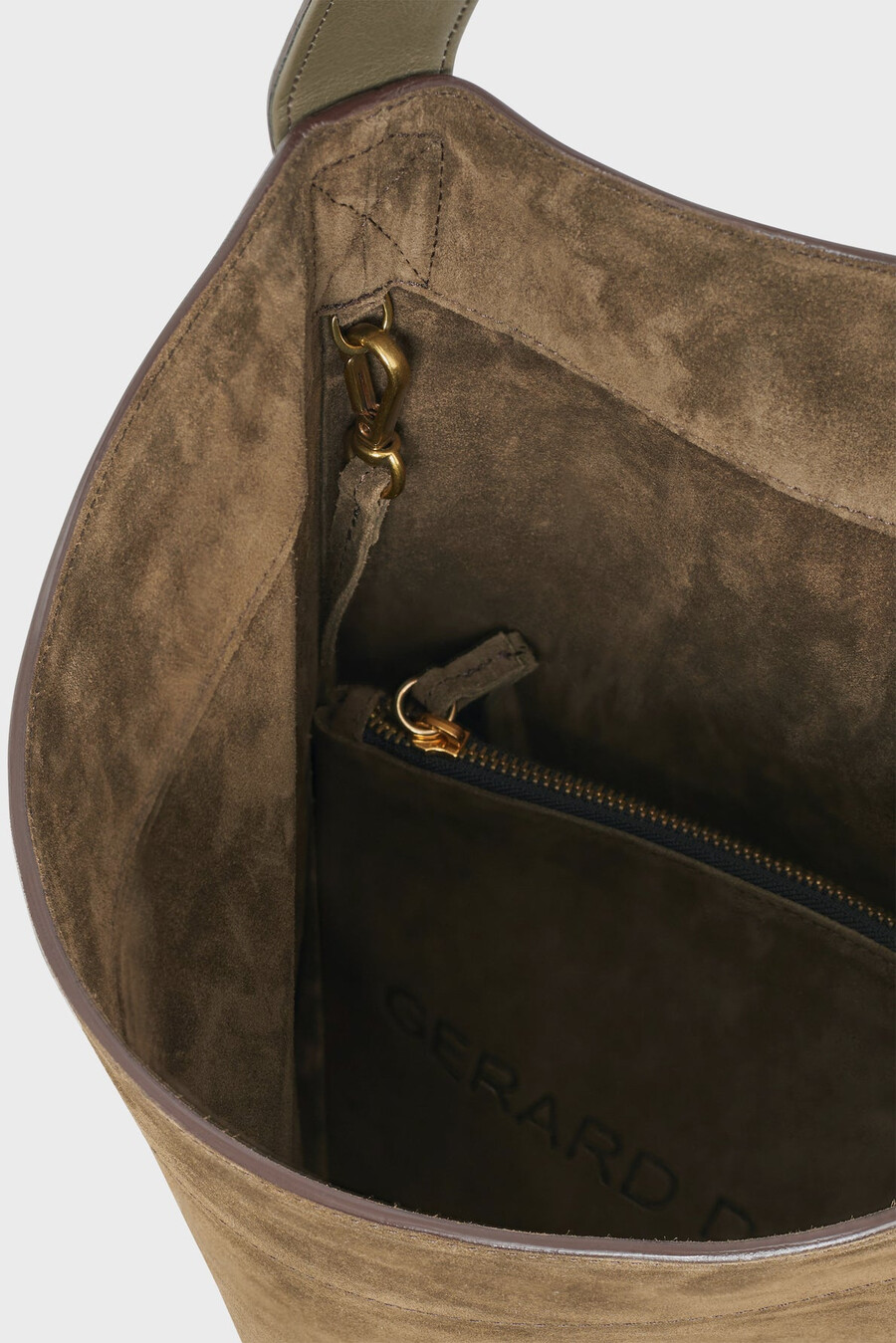 borsa in pelle scamosciata - lady