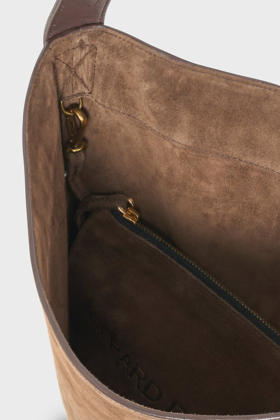 borsa in pelle scamosciata - lady