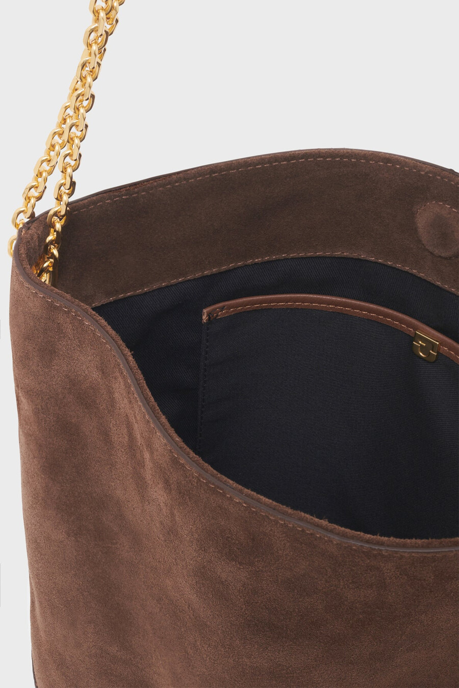 borsa in camoscio - le charlotte