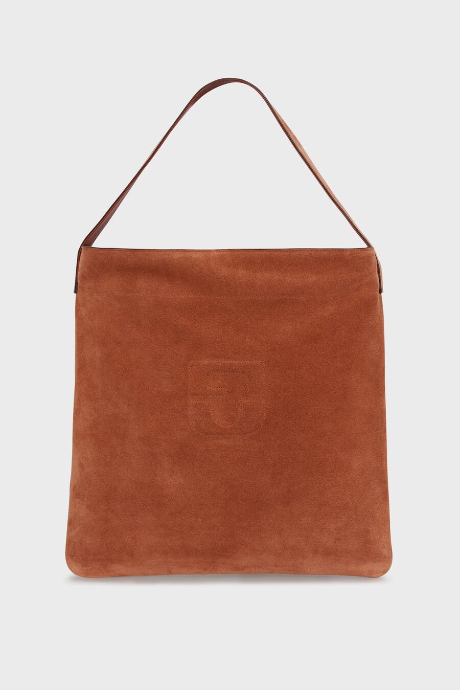 borsa in pelle scamosciata - lady gd