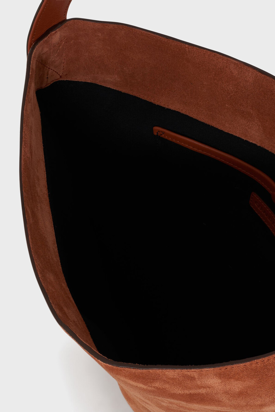 borsa in pelle scamosciata - lady gd