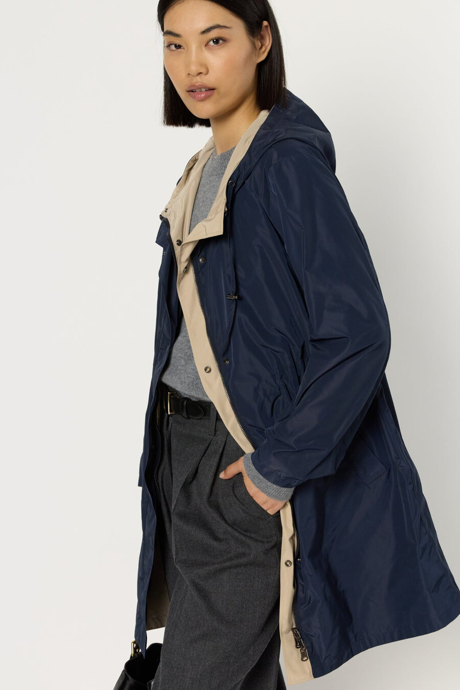 parka reversibile con cappuccio - zofia