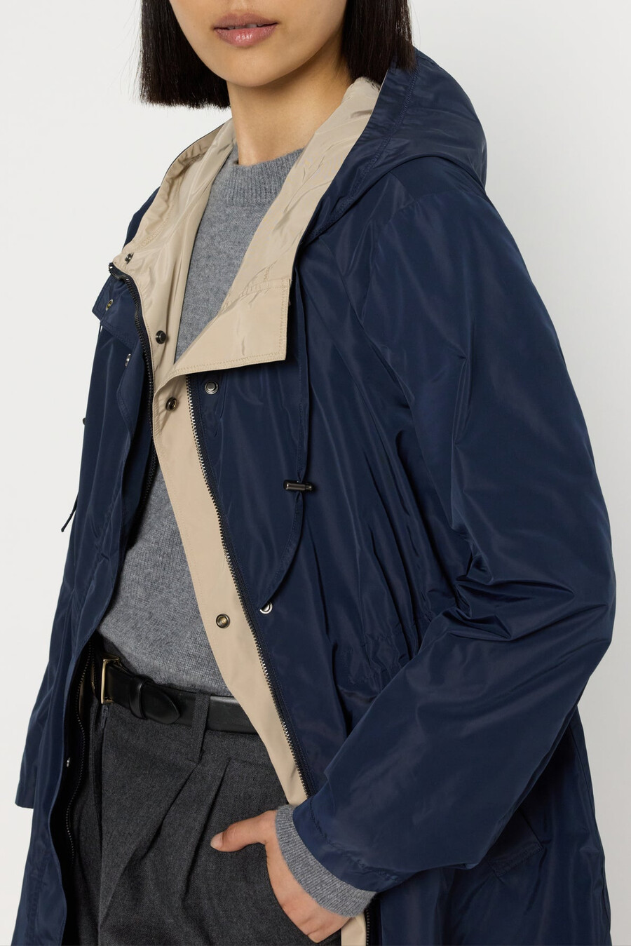parka reversibile con cappuccio - zofia
