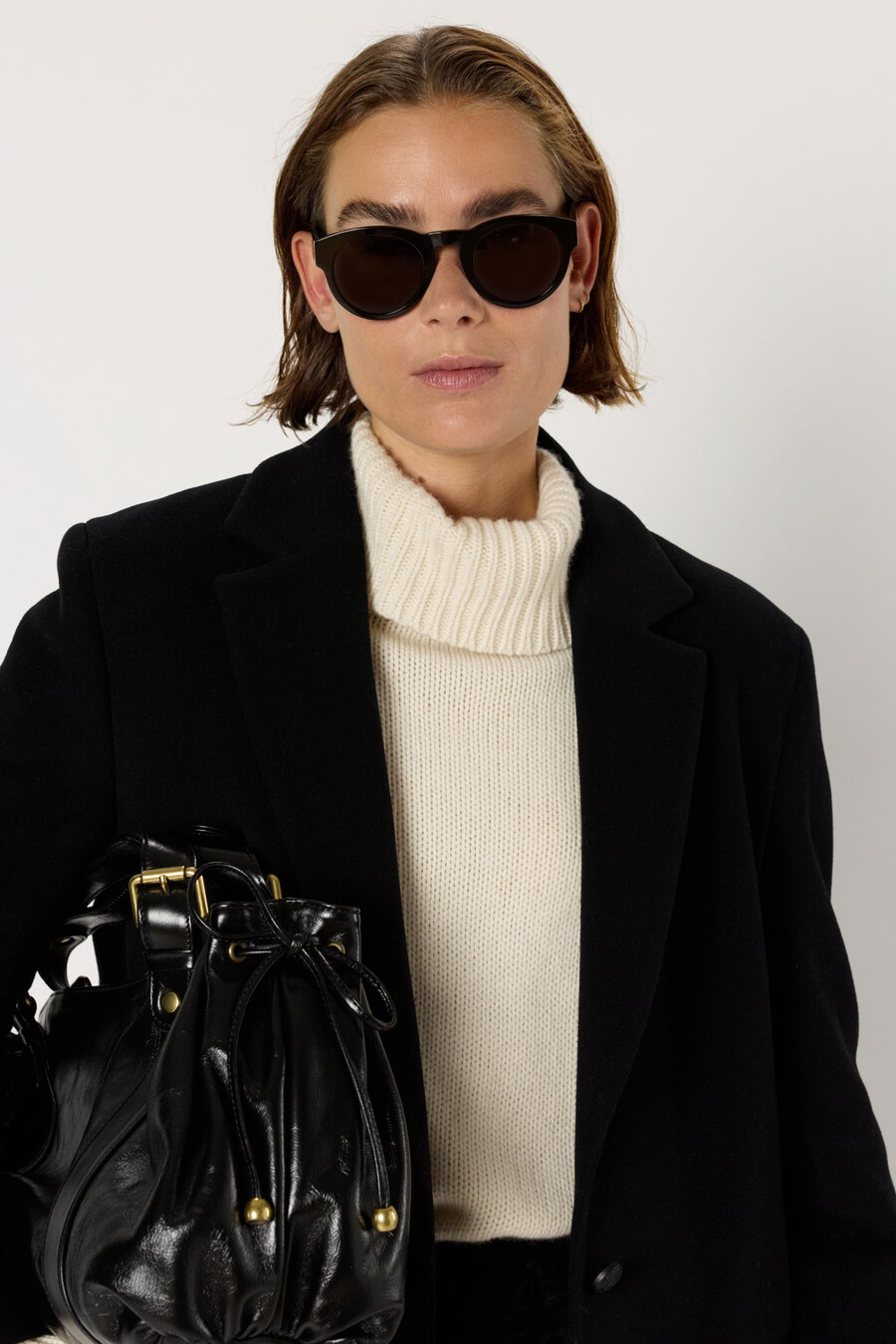 cappotto lungo dritto - meli
