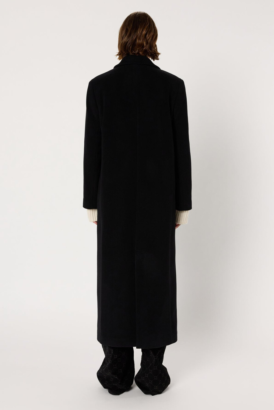 cappotto lungo dritto - meli