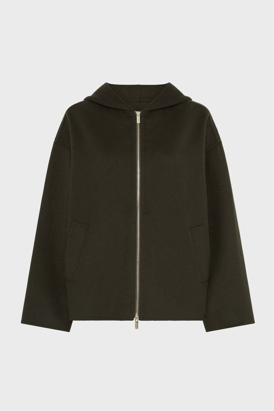cappotto corto in lana double-face - milana