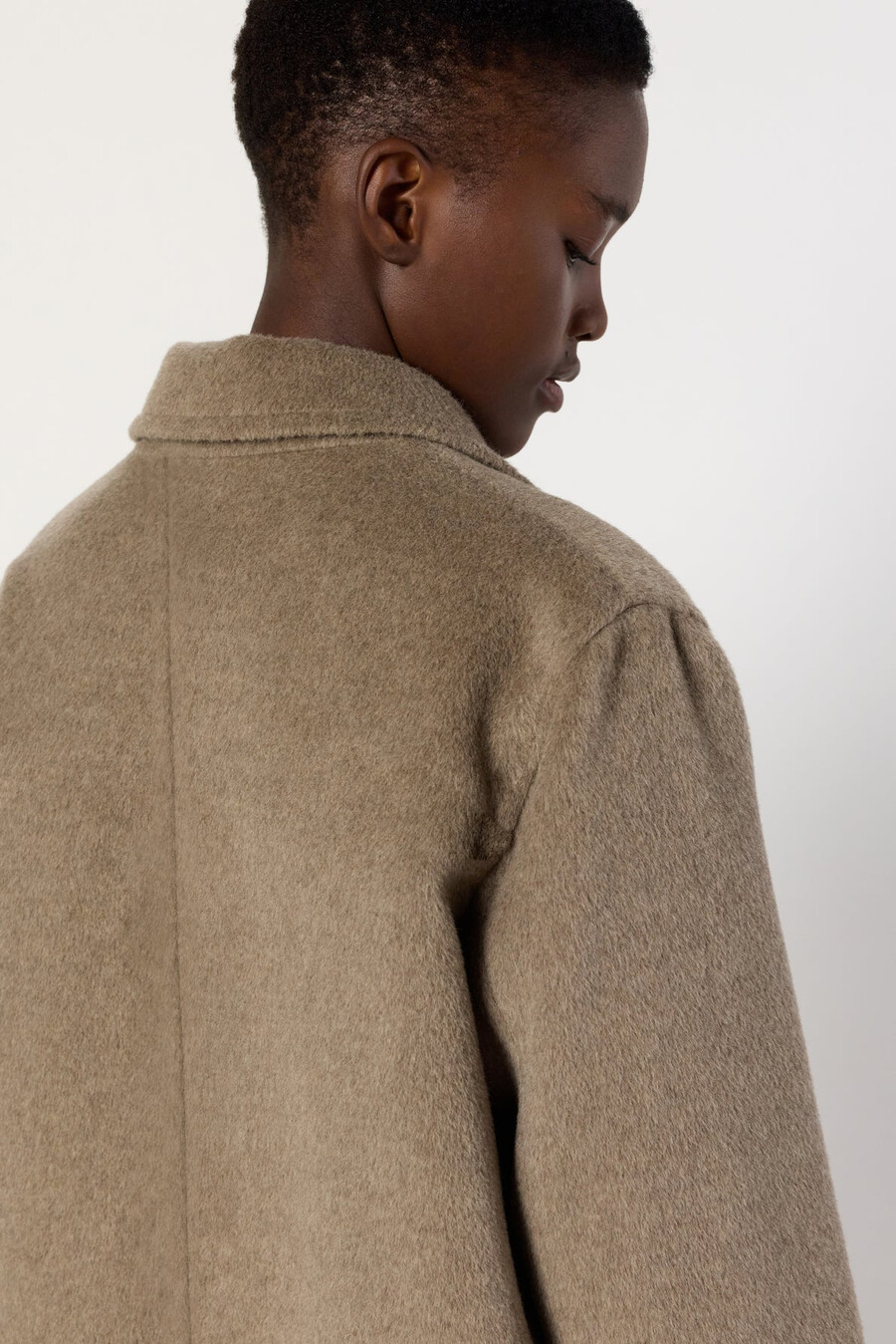 cappotto dritto in lana - minaelle