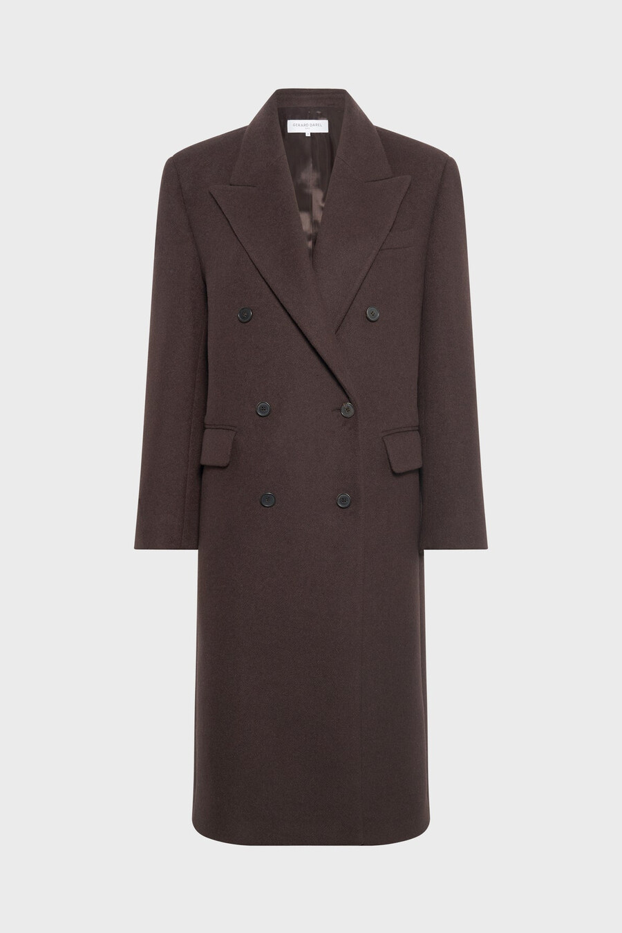 cappotto doppiopetto di media lunghezza - moira