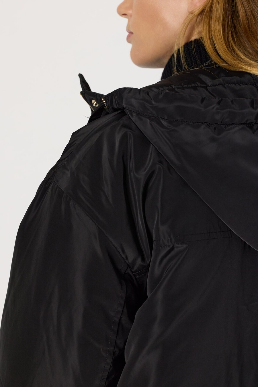 parka corto con cappuccio - marissa