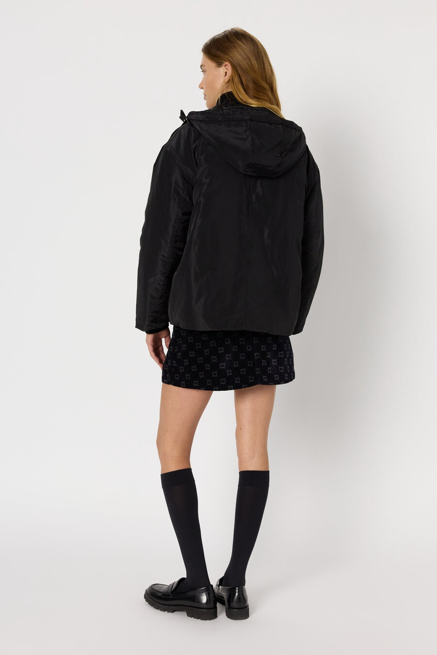 parka corto con cappuccio - marissa