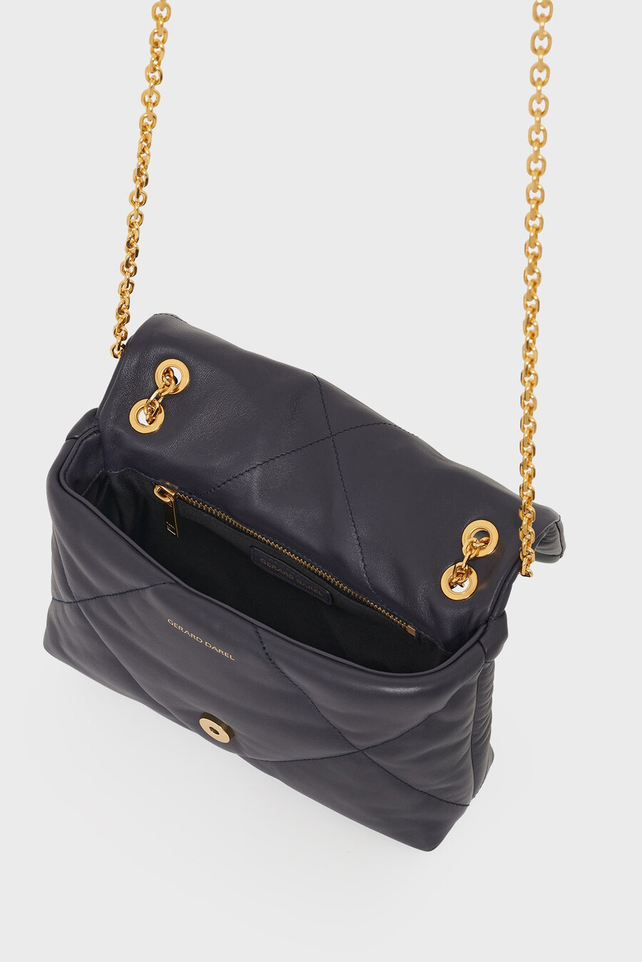 borsa a tracolla in pelle trapuntata - le fanny