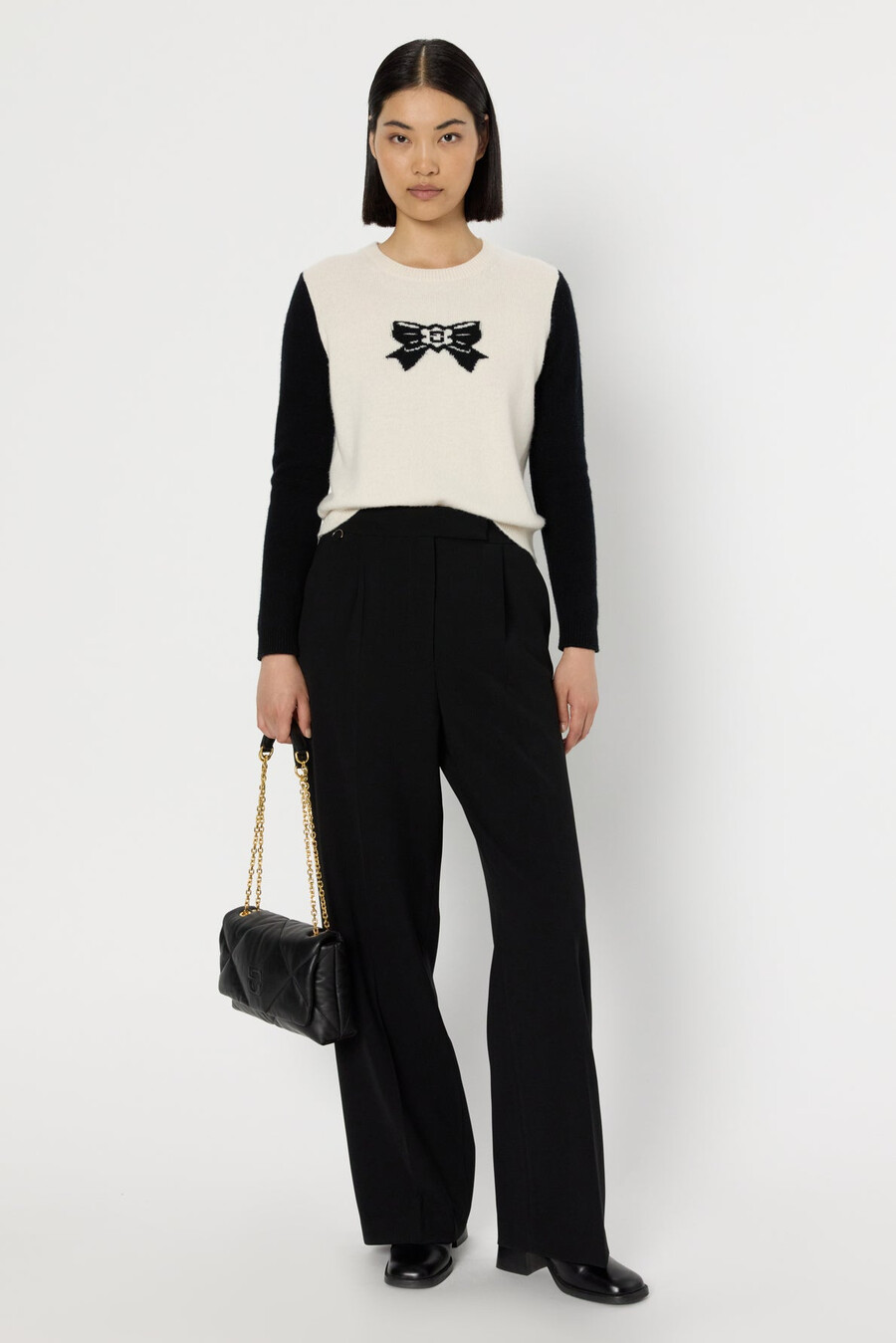 borsa in pelle trapuntata - le fanny