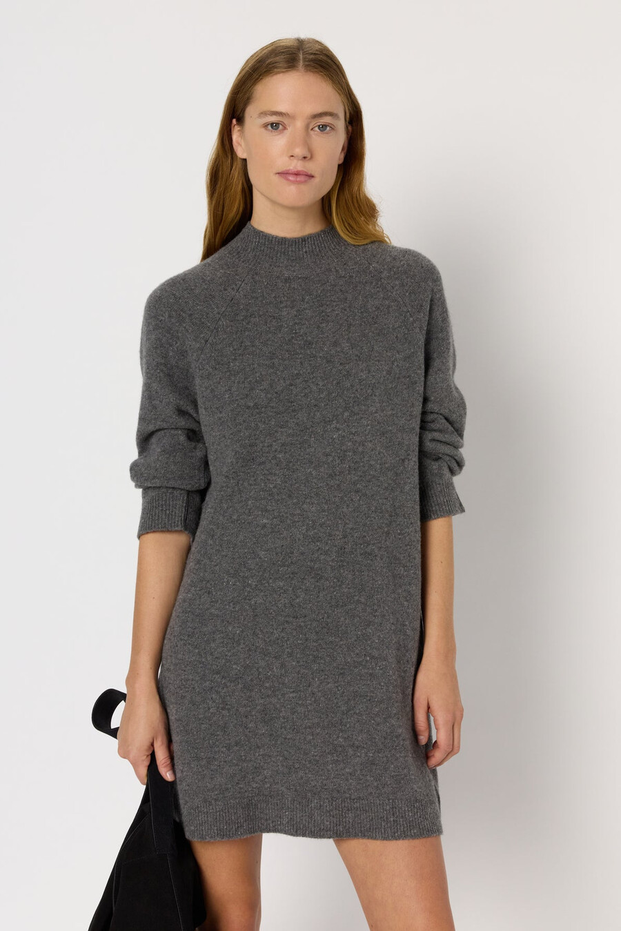 abito corto in lana e cashmere - lysan
