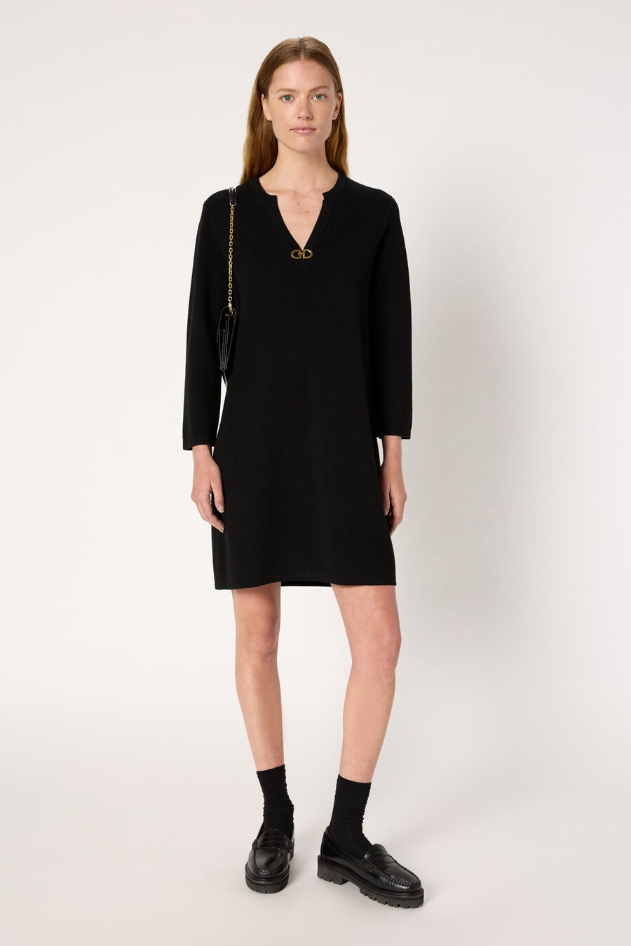 abito dritto in maglia milano - lilia