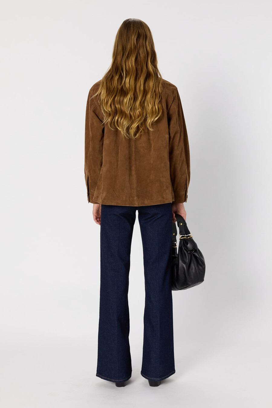 camicia in pelle scamosciata - nomelie