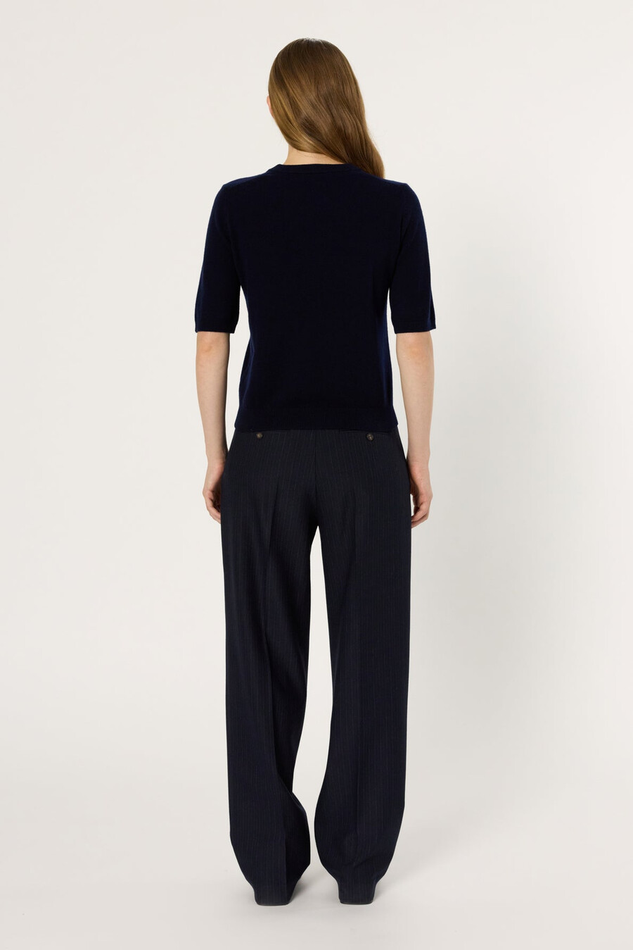maglione di lana a maniche corte - evaelle