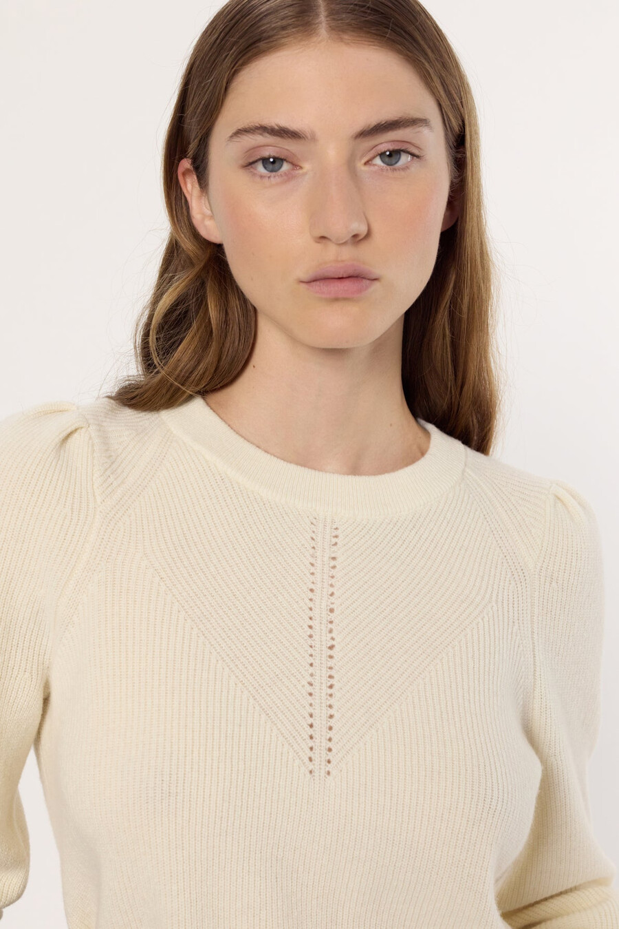 maglione di lana lavorato a maglia - evange