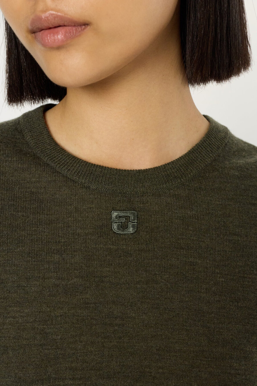maglione di lana a maniche corte - lysea