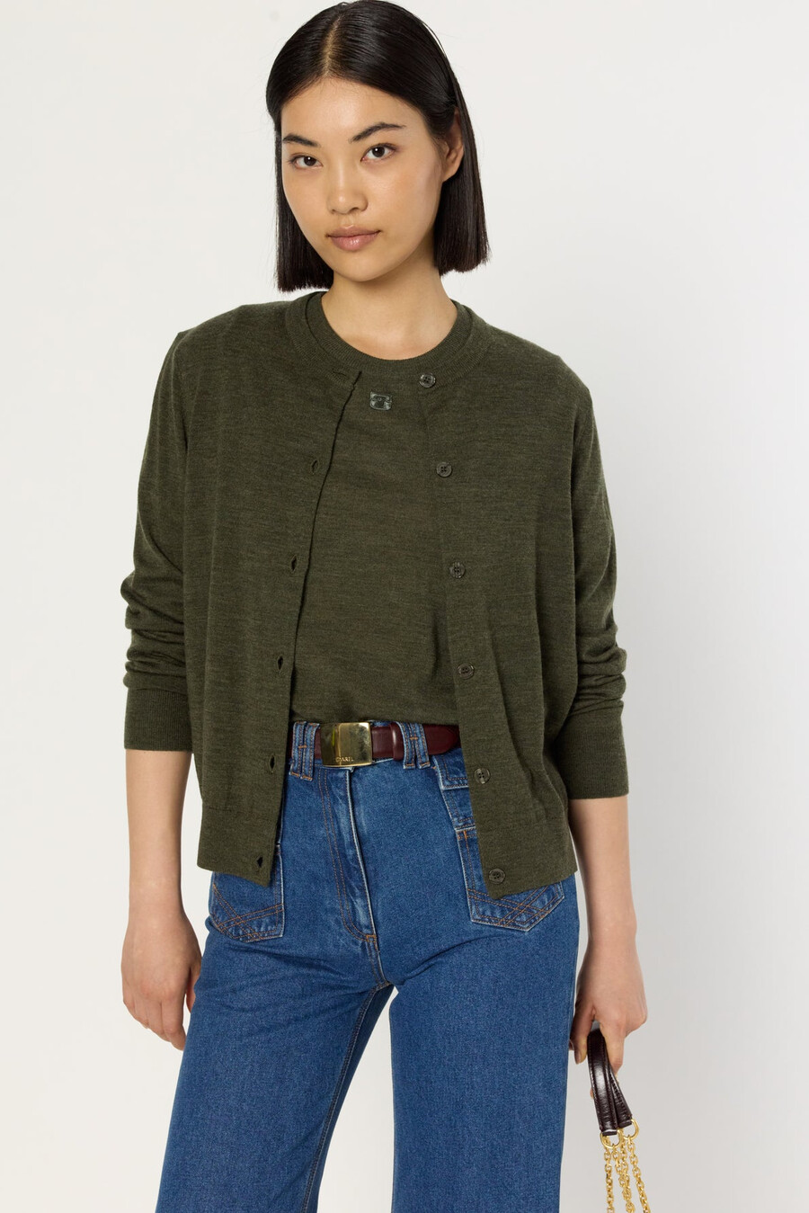 cardigan in lana merino - lyane