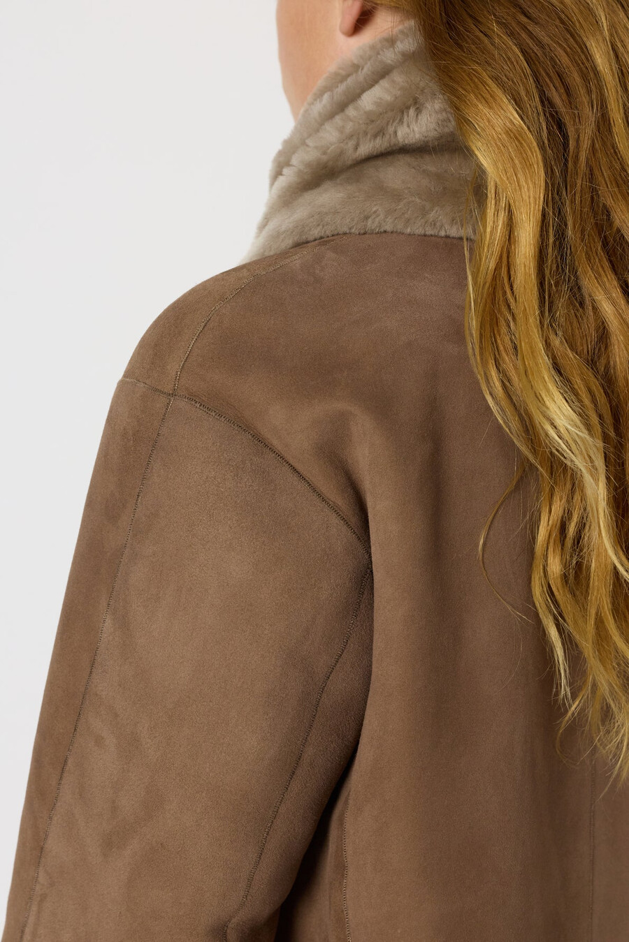 cappotto reversibile in montone - malia