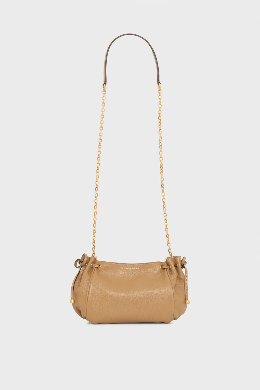 borsa a tracolla in pelle granata - le mini 24