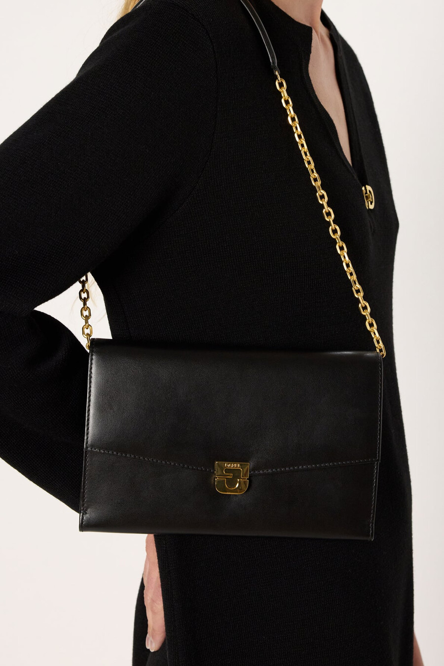 borsa in pelle - enveloppe