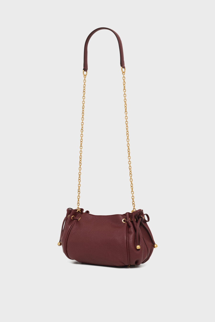 borsa in pelle pieno fiore - le mini 24