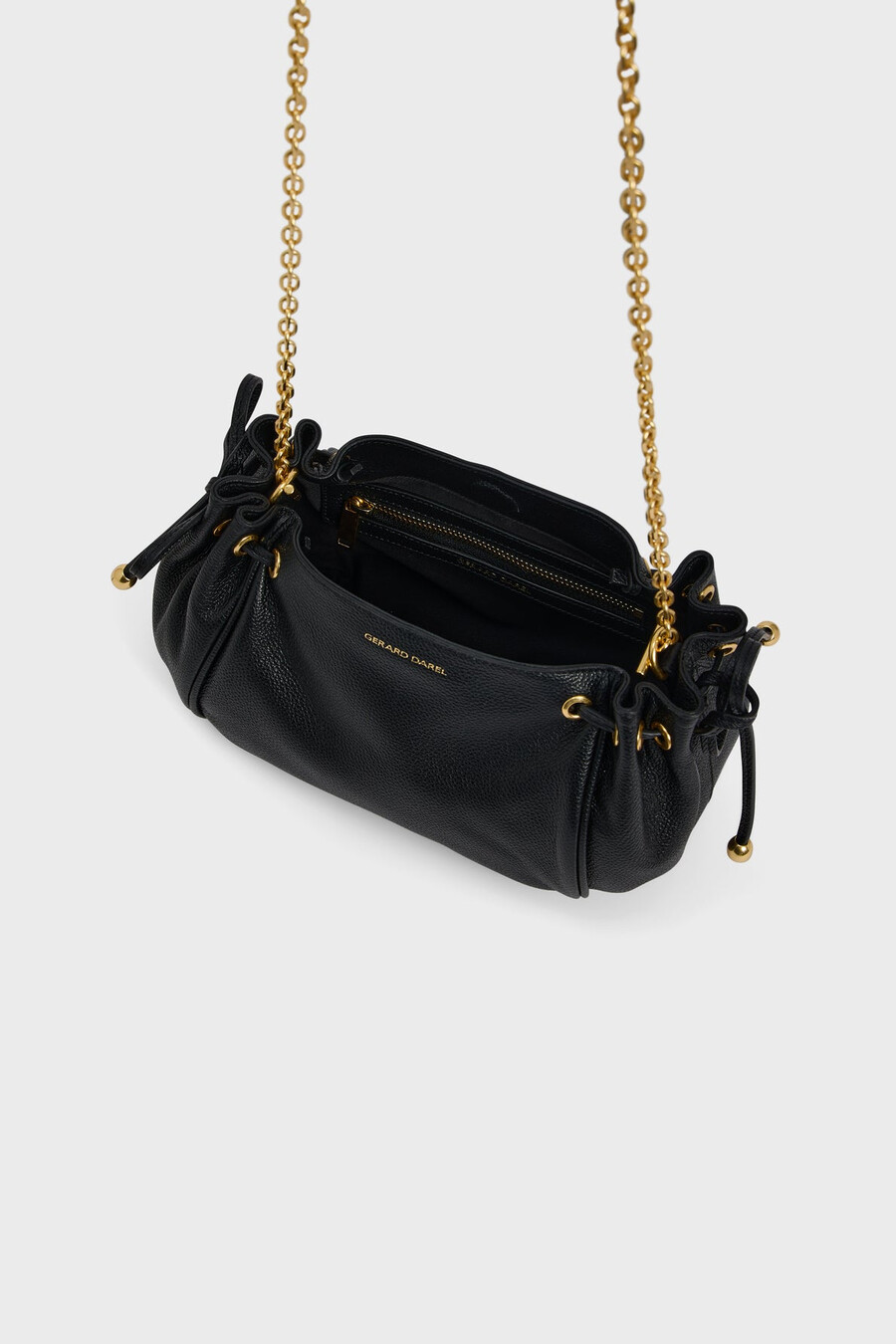 borsa in pelle pieno fiore - le mini 24