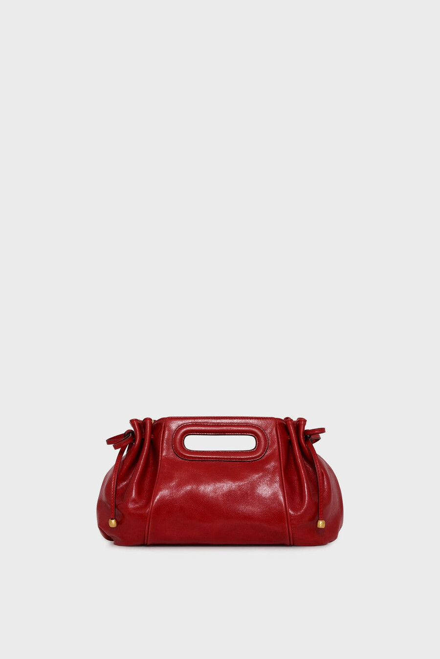 borsa a mano in pelle effetto stropicciato - mini dany