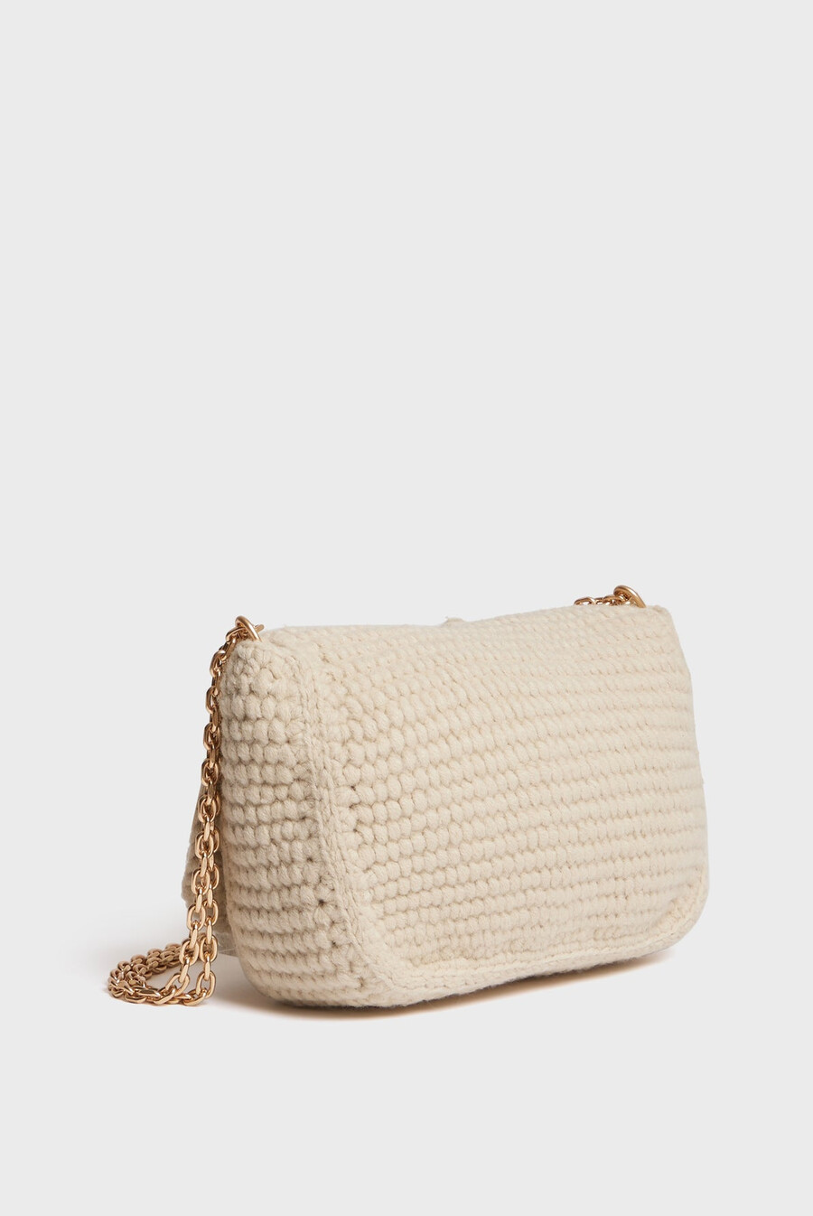 borsa a tracolla in lana alluncinetto - archie