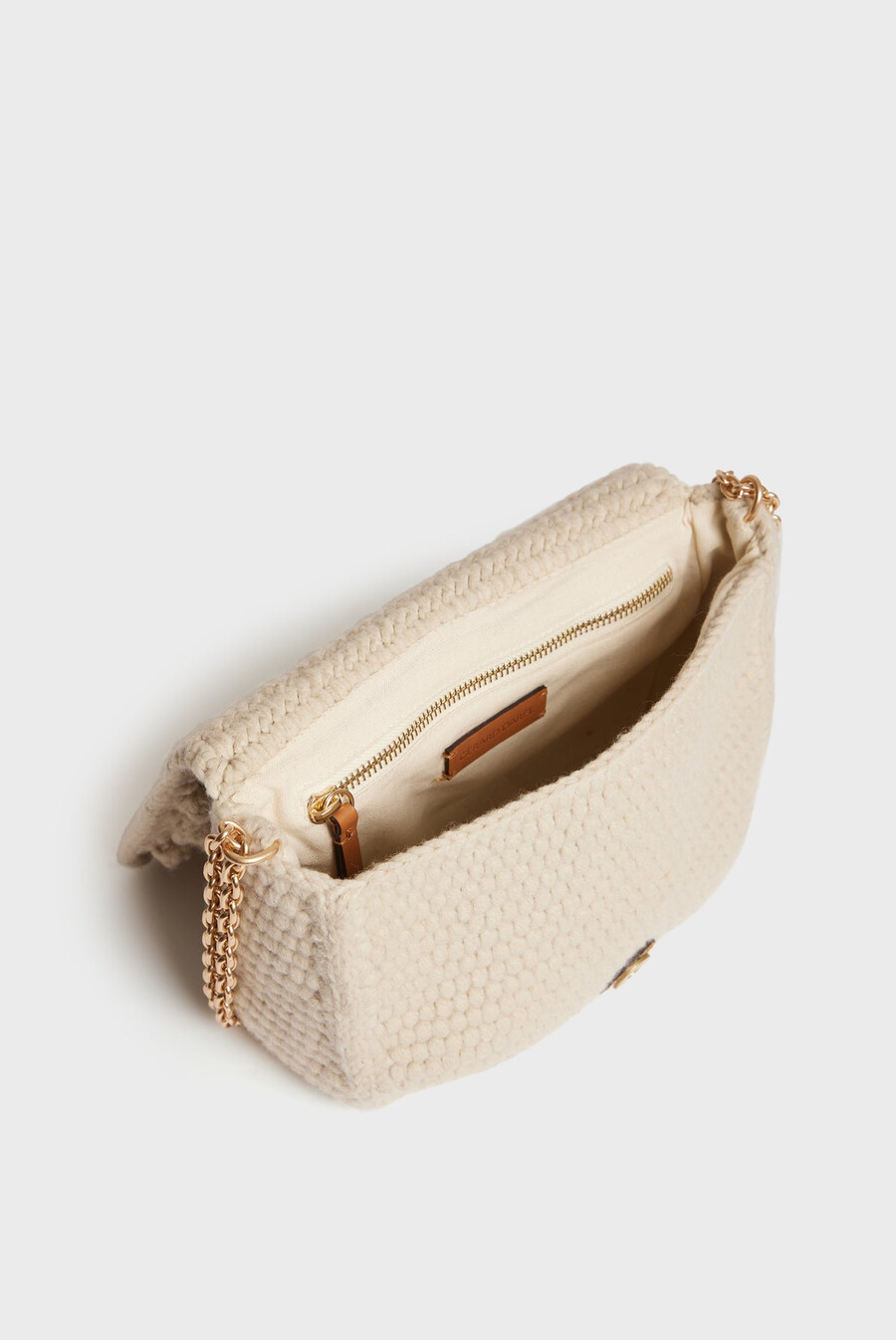 borsa a tracolla in lana alluncinetto - archie