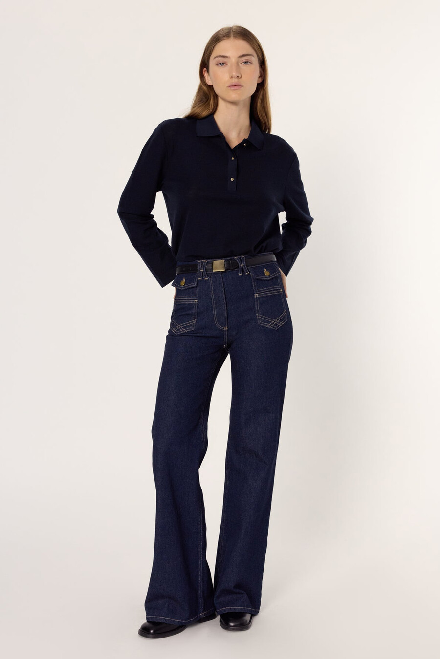 jeans svasati grezzi - anna