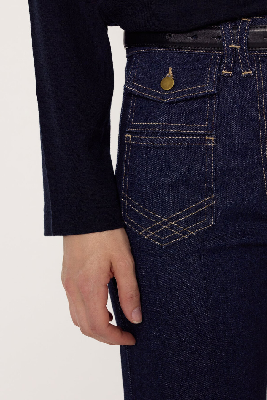 jeans svasati grezzi - anna