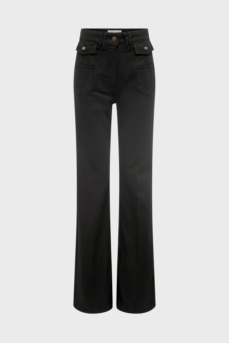 jeans neri a zampa - anna
