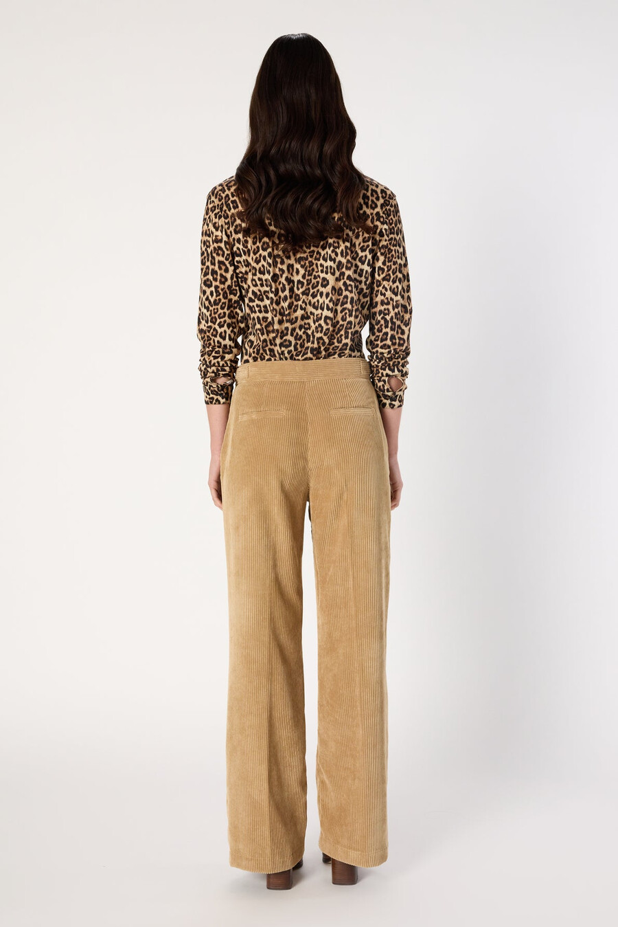 pantaloni larghi in velluto a coste - cass