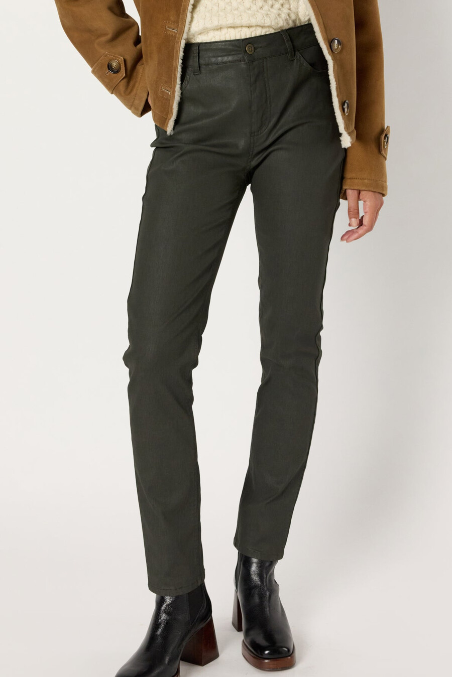 jeans dritti rivestiti - celine