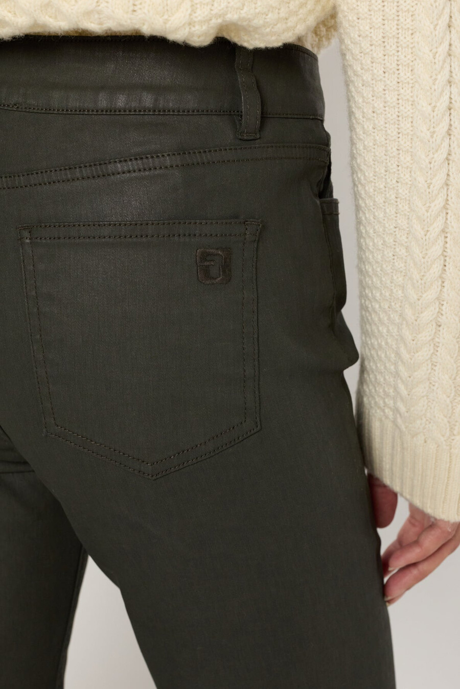 jeans dritti rivestiti - celine