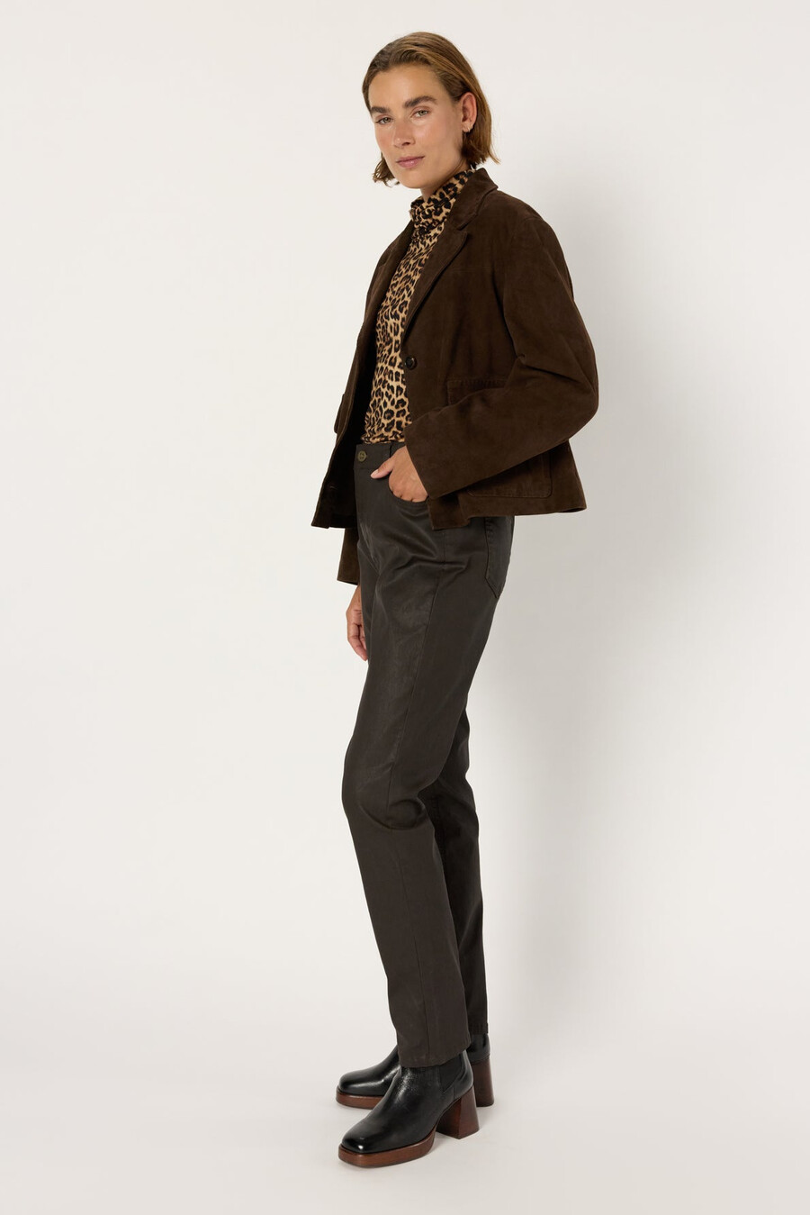 jeans dritti rivestiti - celine