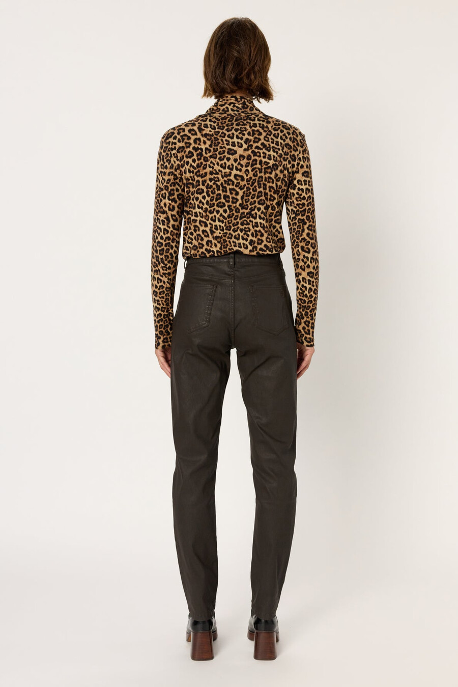 jeans dritti rivestiti - celine