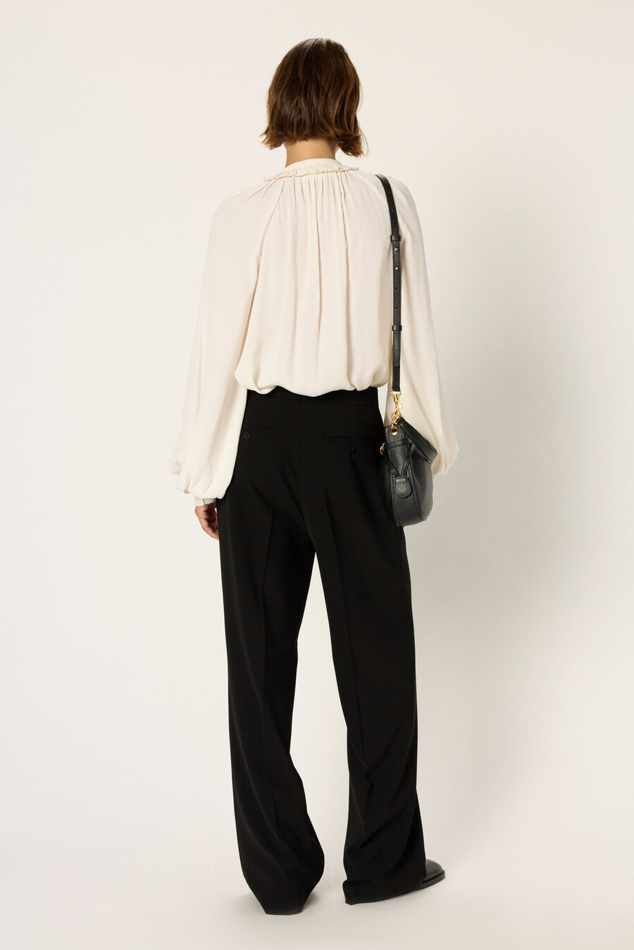 pantaloni larghi da abito - caro