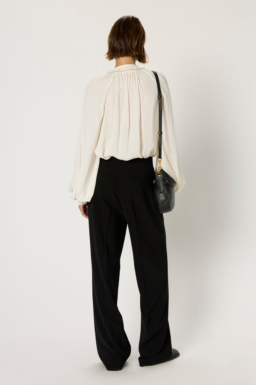 pantaloni larghi da abito - caro