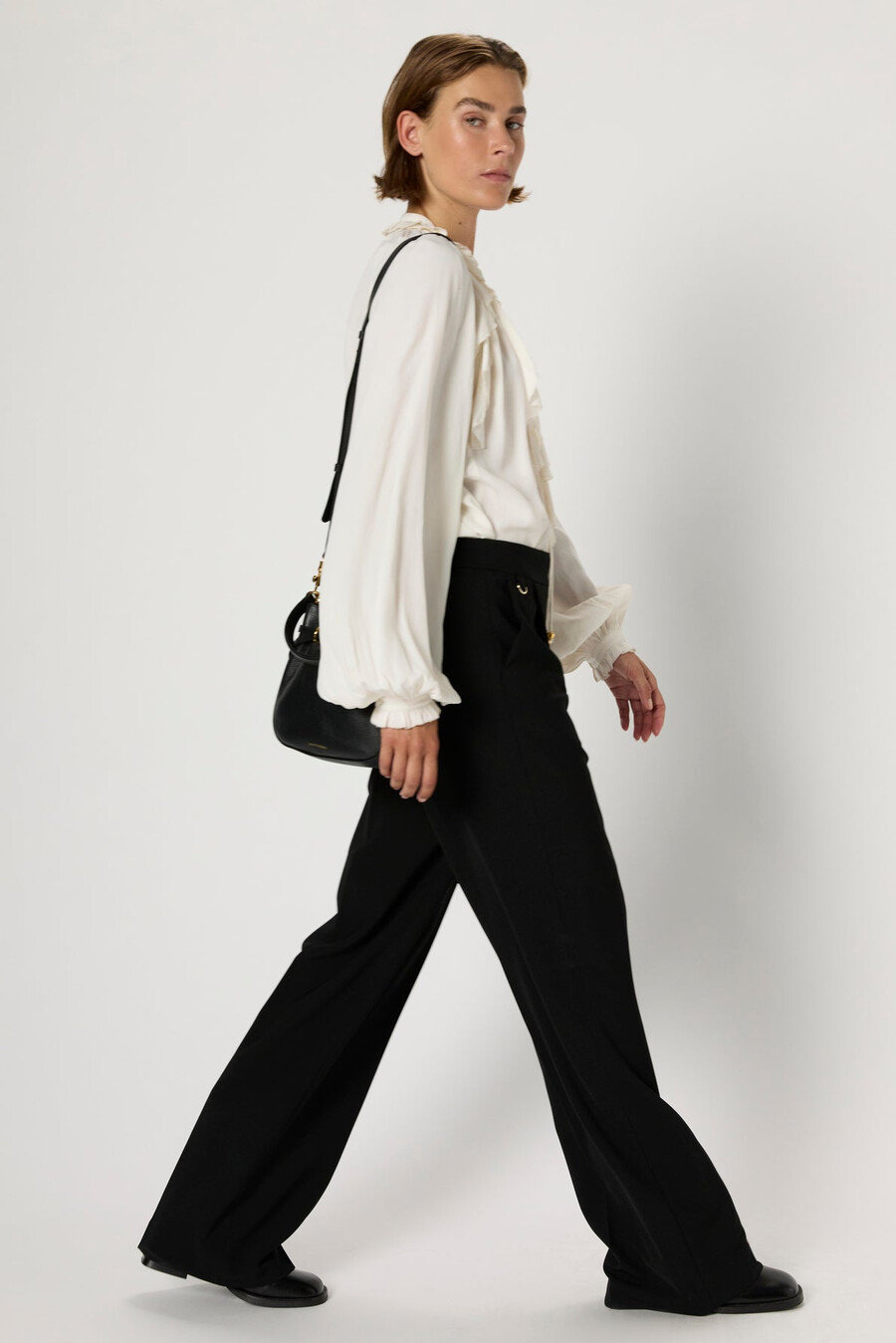 pantaloni larghi da abito - caro